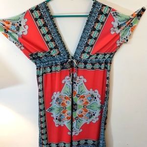Swimsuit Cover Beautiful Boho Size XXL